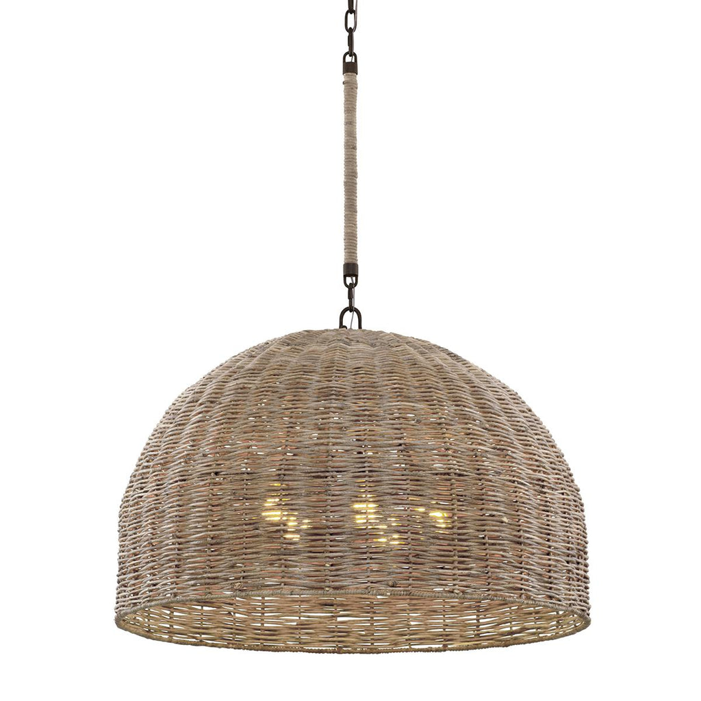 Troy Lighting Huxley TIDEPOOL BRONZE 33.75W x 33.75L x 23.5H Chandelier