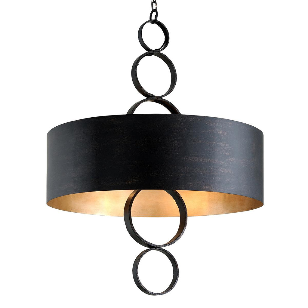 Troy Lighting Rivington CHARRED COPPER 36.25W x 36.25L x 49.25H Chandelier