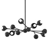 Troy Lighting Colt Soft Black 37W X 37L X 8.25H Chandelier