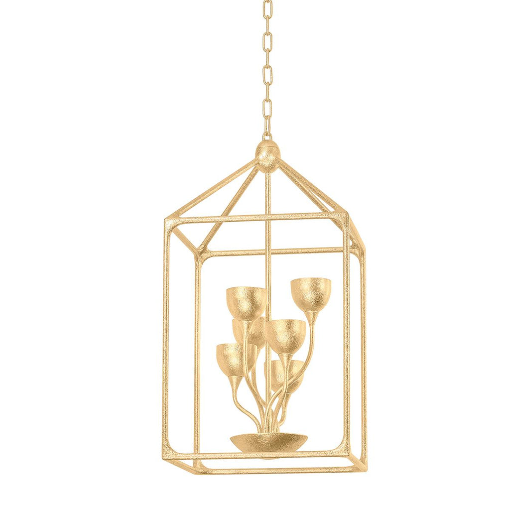 Troy Lighting Westwood VINTAGE GOLD LEAF 15.25W x 15L x 28.5H Pendant