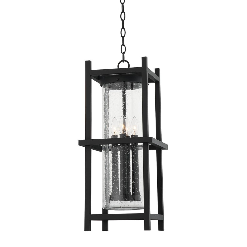 Troy Lighting Carlo TEXTURED BLACK 11W x 11L x 25.75H Pendant