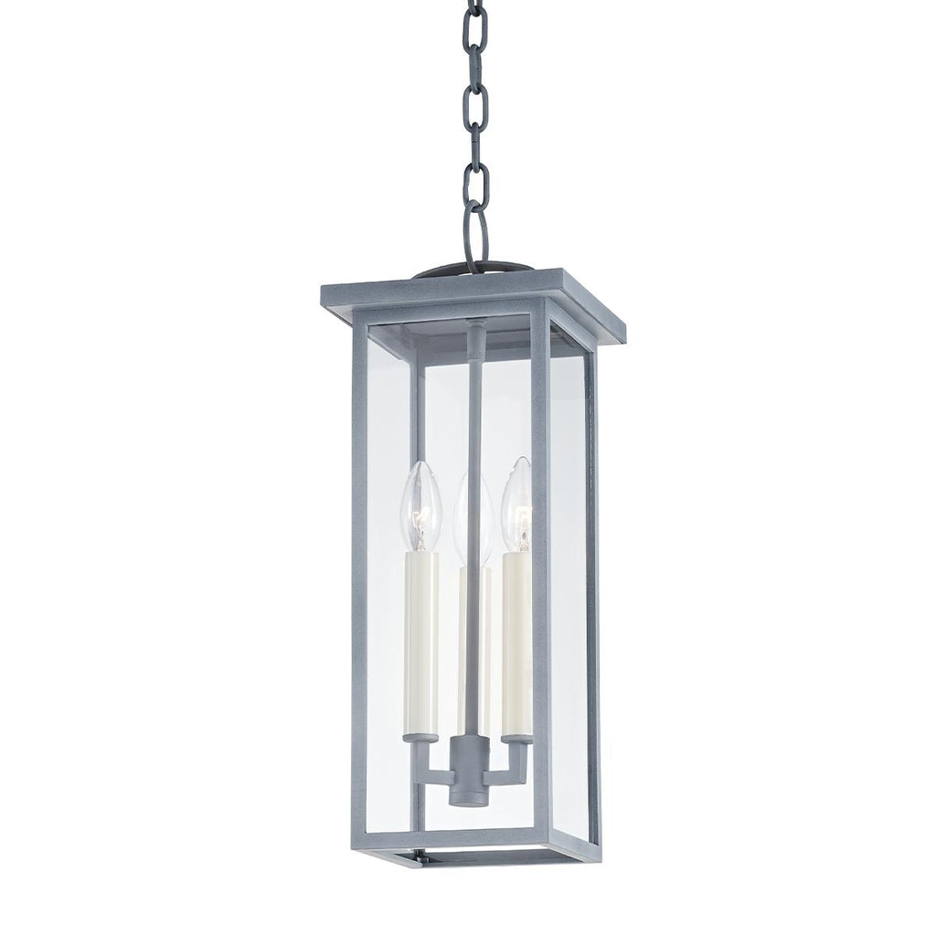 Troy Lighting Eden WEATHERED ZINC 7.5W x 7.5L x 19.5H Pendant