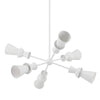 Troy Lighting Florence Gesso White 44W X 44L X 17.5H Chandelier