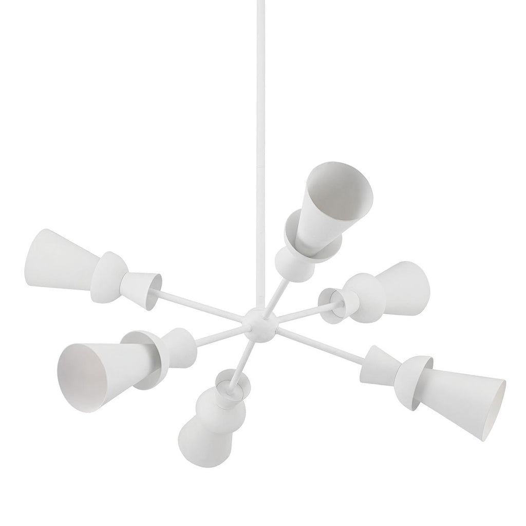 Troy Lighting Florence GESSO WHITE 44W x 44L x 17.5H Chandelier