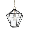 Troy Lighting Moss Patina Brass/Textured Black 17.75W X 17.75L X 21H Pendant