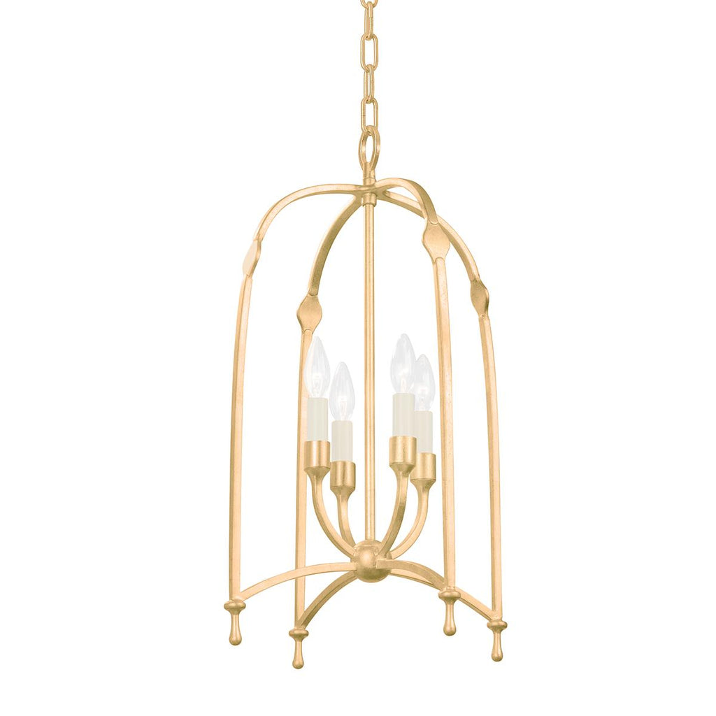 Troy Lighting Rhett VINTAGE GOLD LEAF 15W x 15L x 26.5H Pendant