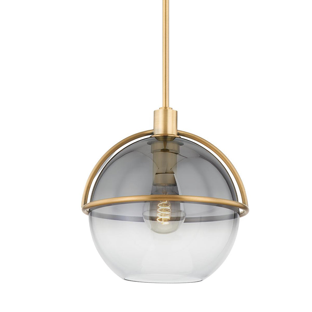 Troy Lighting Ivins PATINA BRASS 12W x 12L x 12.25H Pendant