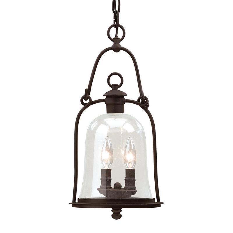 Troy Lighting Owings Mill TEXTURED BLACK 5.25W x 5.25L x 18.75H Pendant