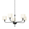 Troy Lighting Osmond Black Iron 36W X 36L X 23.5H Chandelier