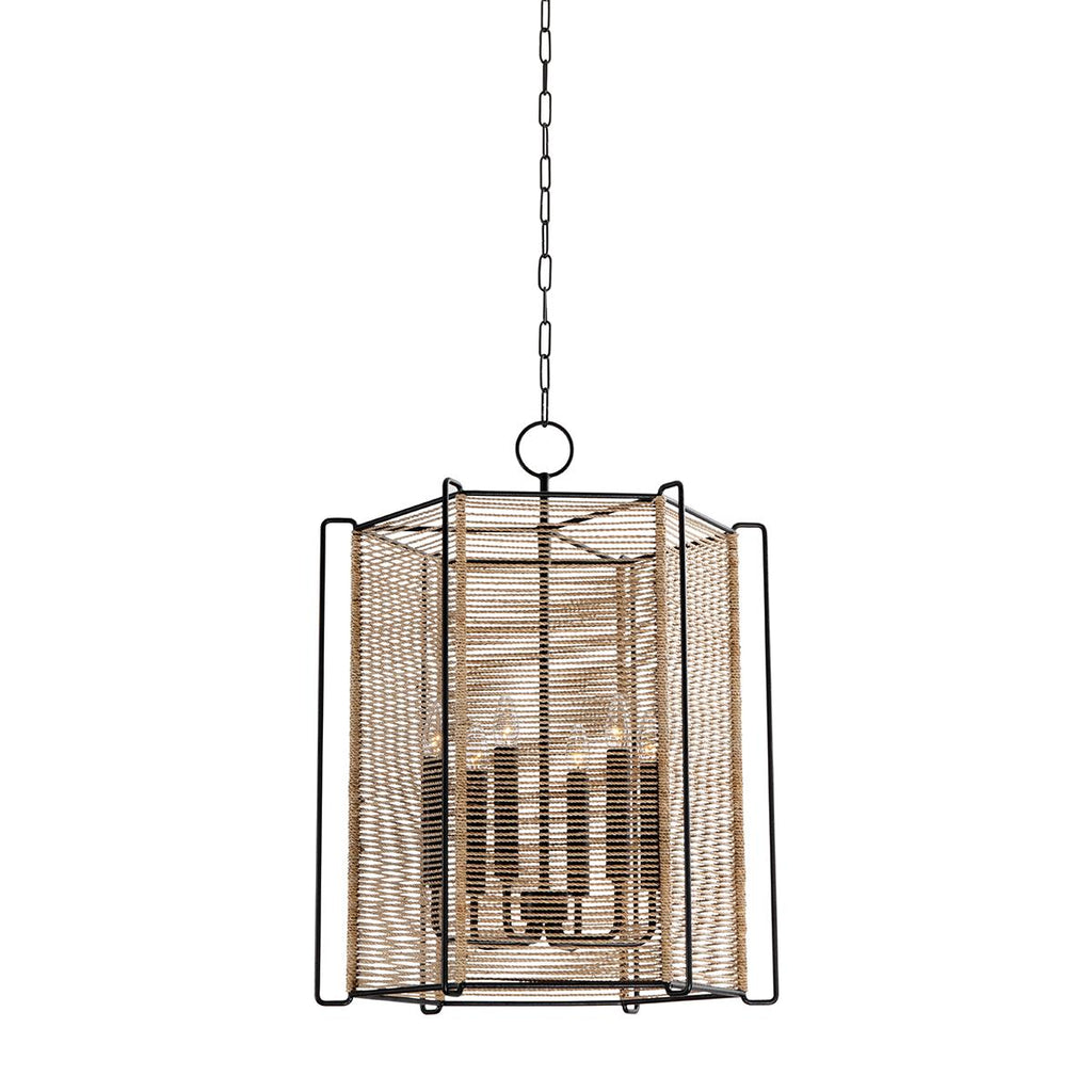 Troy Lighting Ramon TEXTURED BLACK 22W x 22L x 28H Pendant