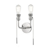 Mitzi Lexi Polished Nickel 7.75W X 7.75L X 13H Wall Sconce