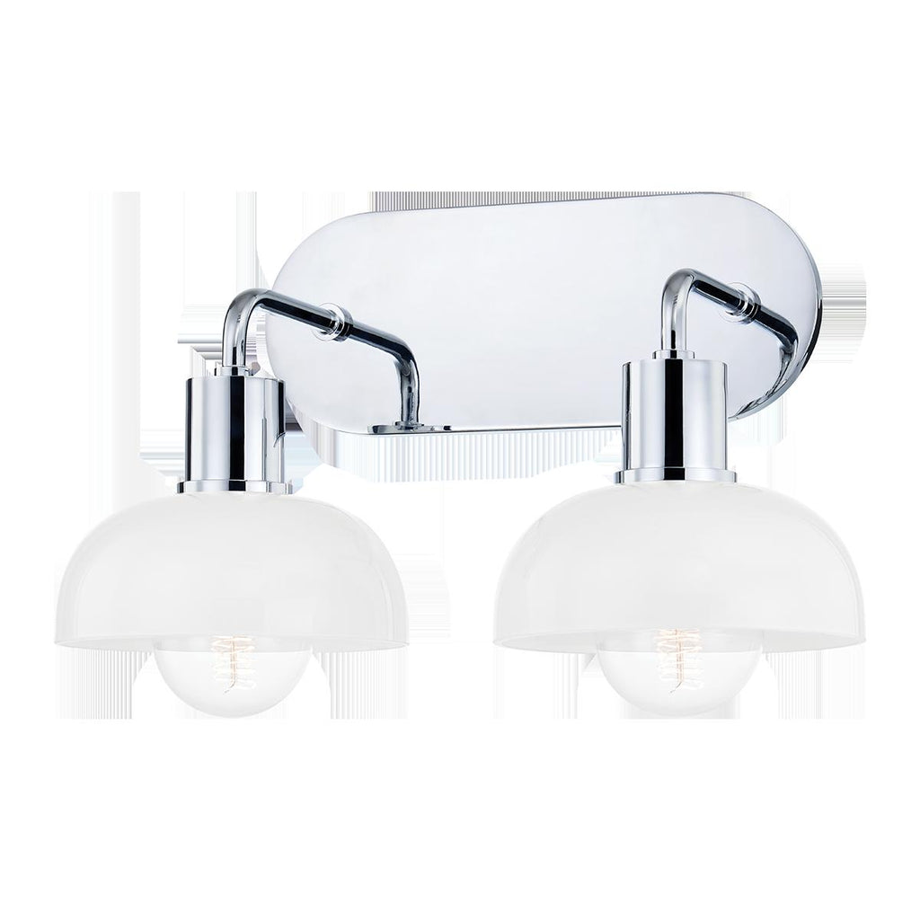 Mitzi Kyla Polished Chrome 15W x 15L x 10.75H Wall Sconce