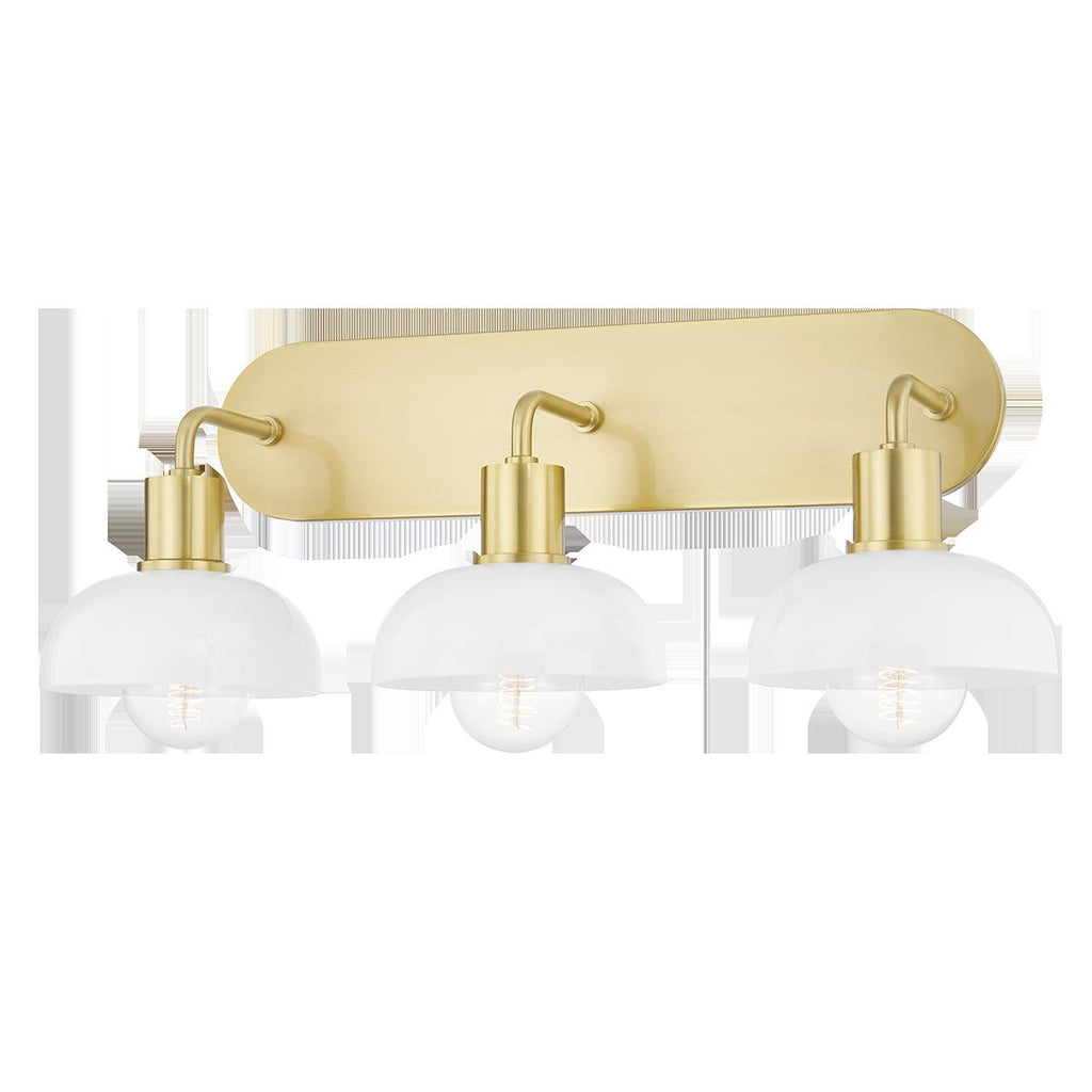 Mitzi Kyla Aged Brass 23W x 23L x 10.75H Wall Sconce