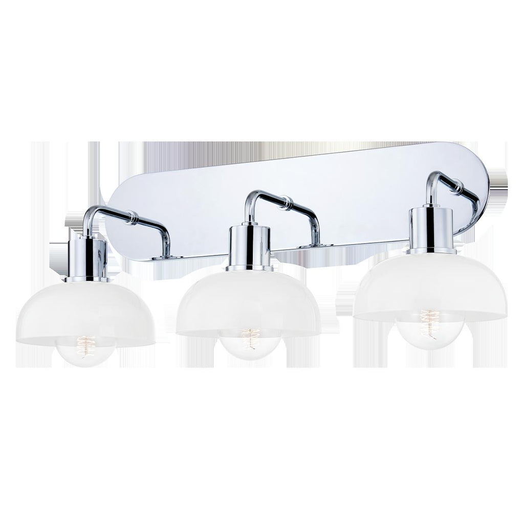 Mitzi Kyla Polished Chrome 23W x 23L x 10.75H Wall Sconce