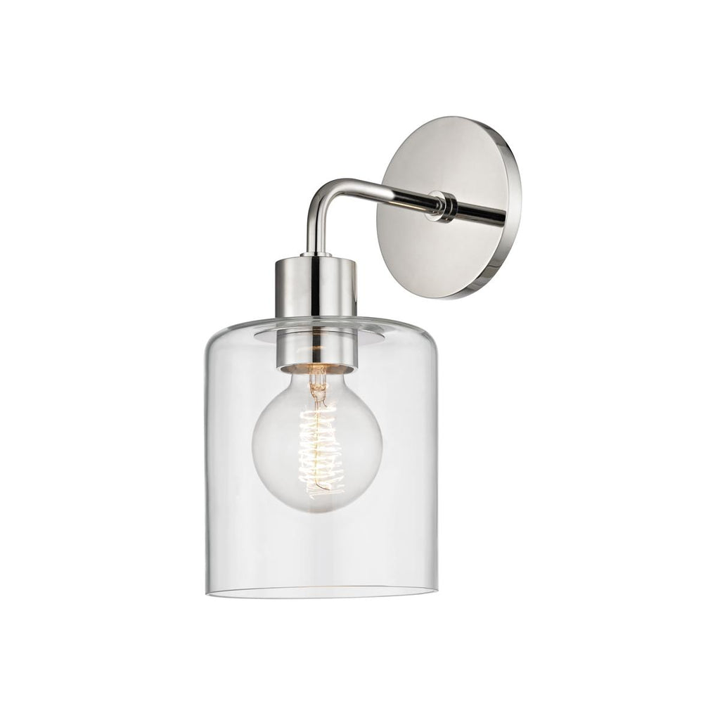 Mitzi Neko Polished Nickel 5.5W x 5.5L x 12.25H Wall Sconce