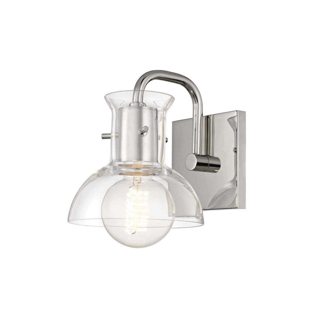 Mitzi Riley Polished Nickel 5.75W x 5.75L x 7.25H Wall Sconce