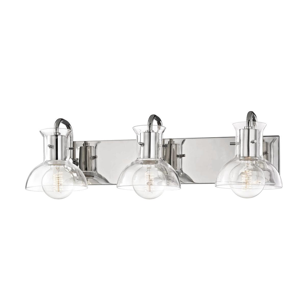 Mitzi Riley Polished Nickel 24W x 24L x 7H Wall Sconce