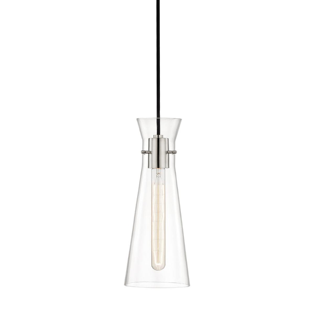 Mitzi Anya Polished Nickel 5.5W x 5.5L x 14.5H Pendant