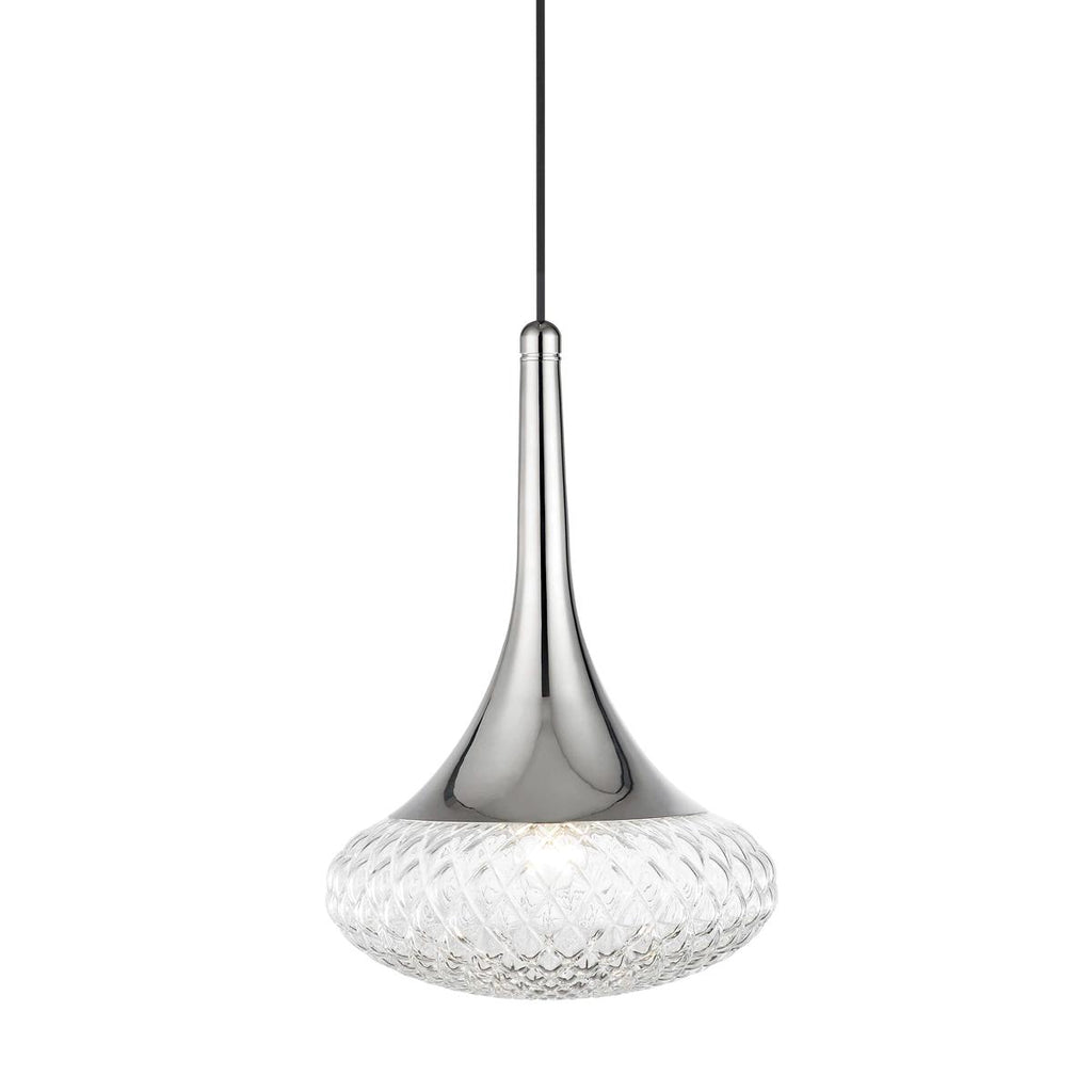 Mitzi Bella Polished Nickel 11.75W x 11.75L x 17.5H Pendant