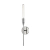 Mitzi Tara Polished Nickel 4.75W X 4.75L X 23.5H Wall Sconce