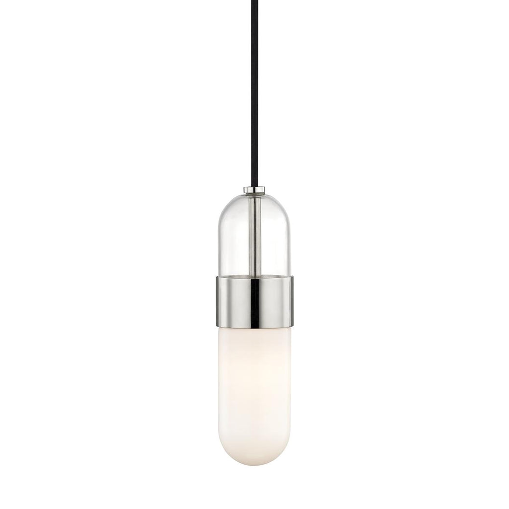 Mitzi Emilia Polished Nickel 4.75W x 4.75L x 11.25H Pendant