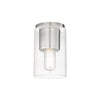 Mitzi Lula Polished Nickel 5.25W X 5.25L X 8H Flush Mount