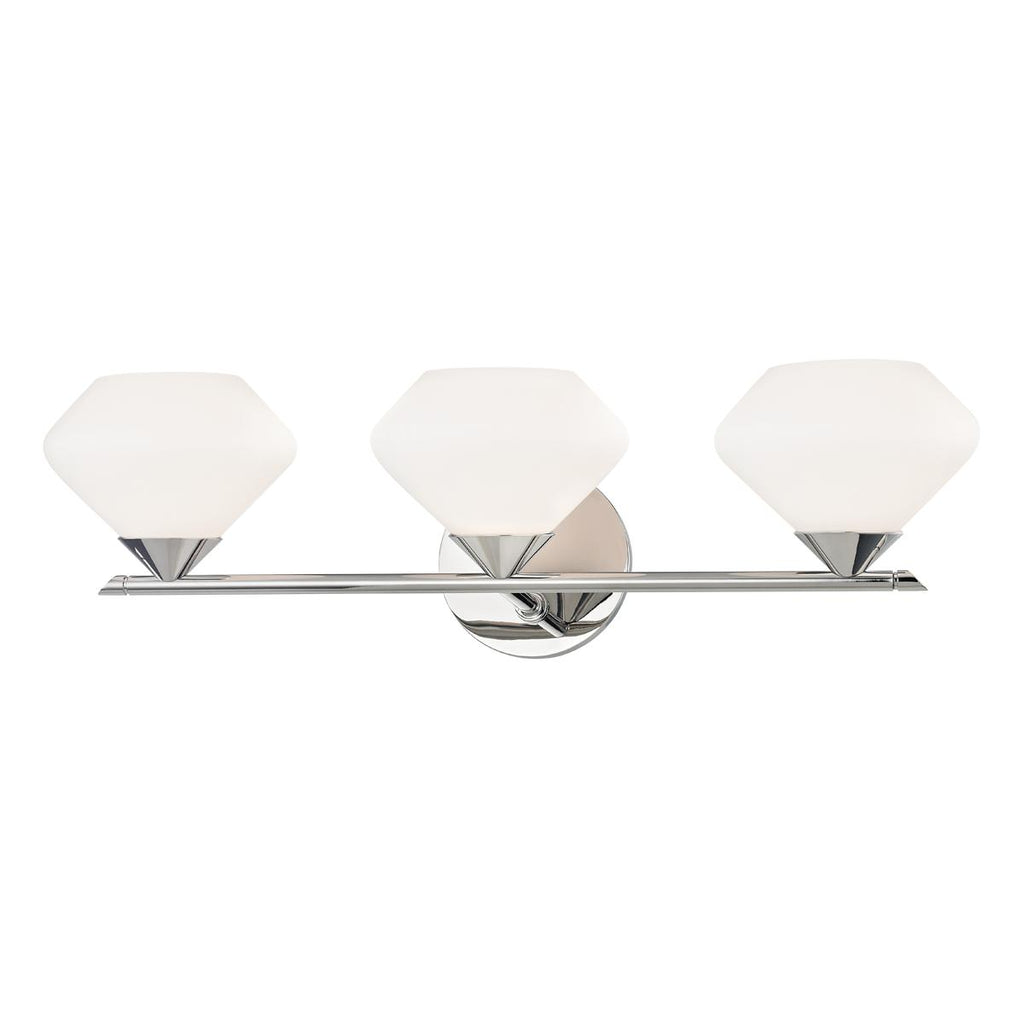 Mitzi Valerie Polished Nickel 21.75W x 21.75L x 6H Wall Sconce