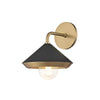 Mitzi Marnie Aged Brass/Black 8.5W X 8.5L X 10.5H Wall Sconce