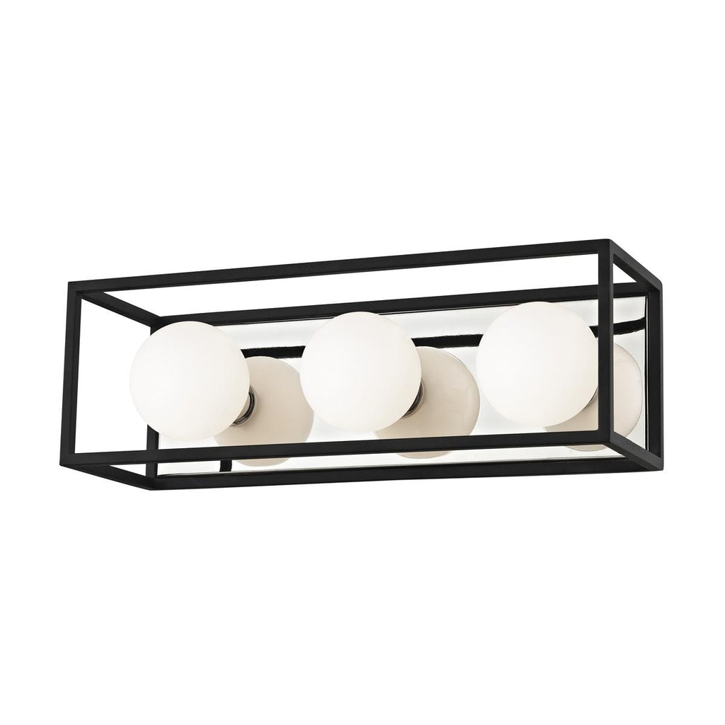 Mitzi Aira Polished Nickel/black 15W x 15L x 5H Wall Sconce