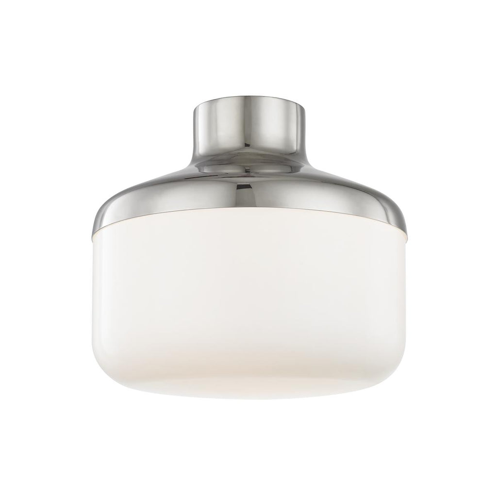 Mitzi Livvy Polished Nickel 12W x 12L x 11H Flush Mount