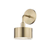 Mitzi Nora Aged Brass 5.25W X 5.25L X 9.5H Wall Sconce