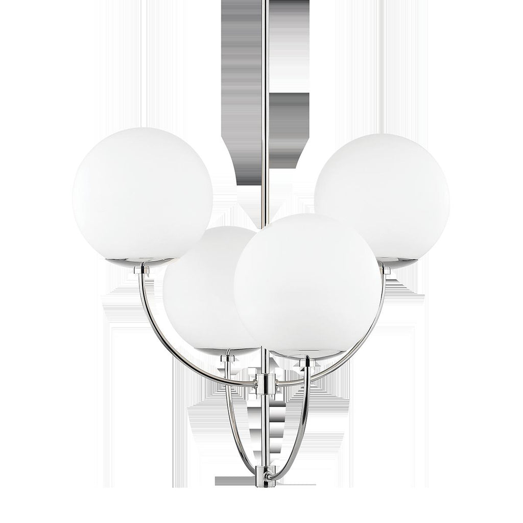 Mitzi Carrie Polished Nickel 29.75W x 29.75L x 27.5H Chandelier