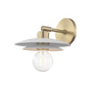 Mitzi Milla Aged Brass/Soft Off White 8W X 8L X 9H Wall Sconce