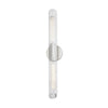 Mitzi Cecily Polished Nickel 4.75W X 4.75L X 24.75H Wall Sconce