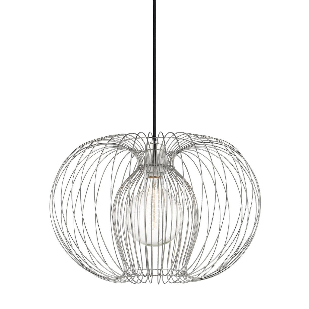 Mitzi Jasmine Polished Nickel 17W x 17L x 11.5H Pendant