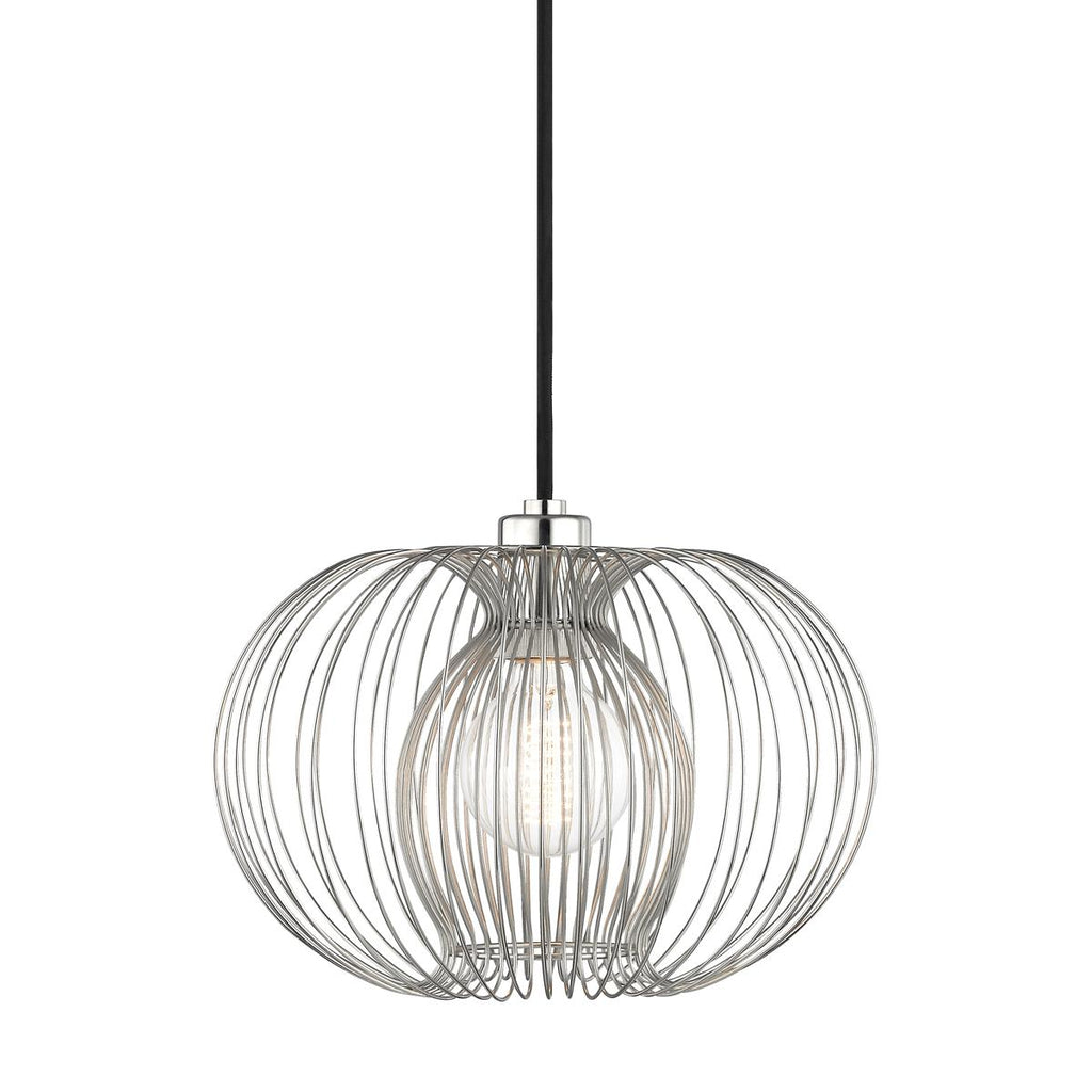 Mitzi Jasmine Polished Nickel 12W x 12L x 9.5H Pendant