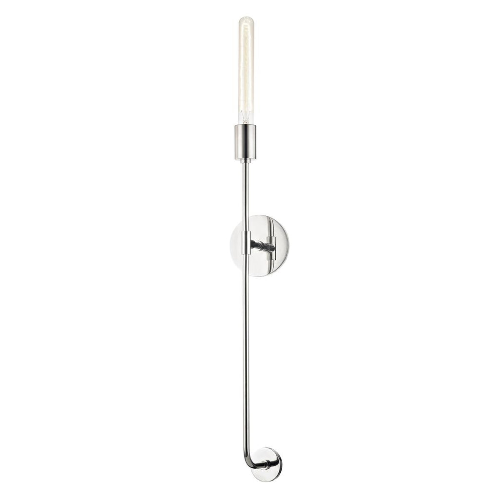 Mitzi Dylan Polished Nickel 4.75W x 4.75L x 35H Wall Sconce