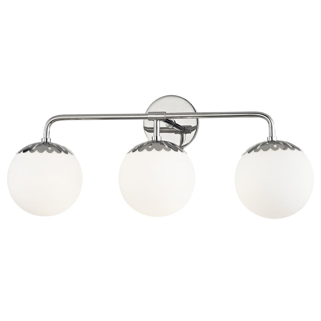 Mitzi Paige Polished Nickel 23.25W x 23.25L x 10.5H Wall Sconce