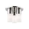 Mitzi Lola Polished Nickel 9.25W X 9.25L X 7H Flush Mount