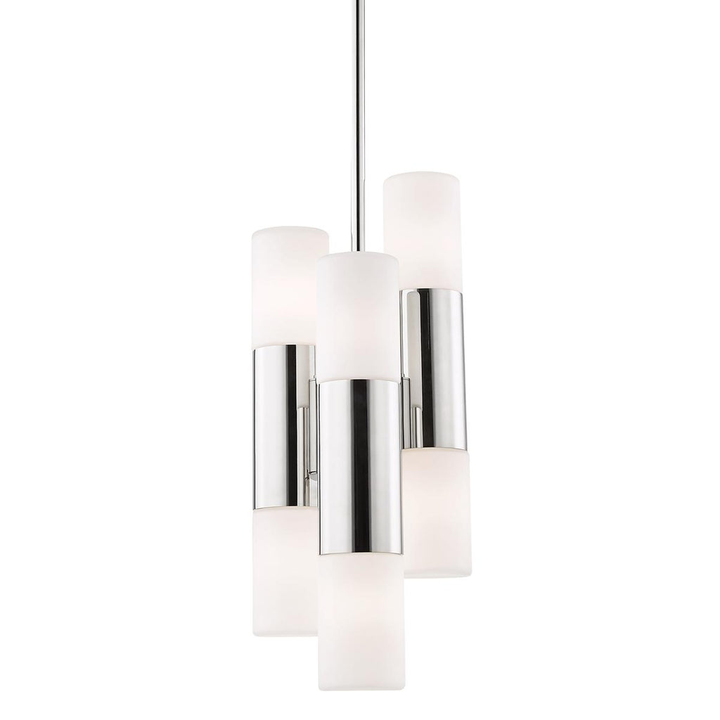 Mitzi Lola Polished Nickel 7.5W x 7.5L x 17H Pendant