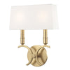 Mitzi Gwen Aged Brass 10.25W X 10.25L X 13.75H Wall Sconce