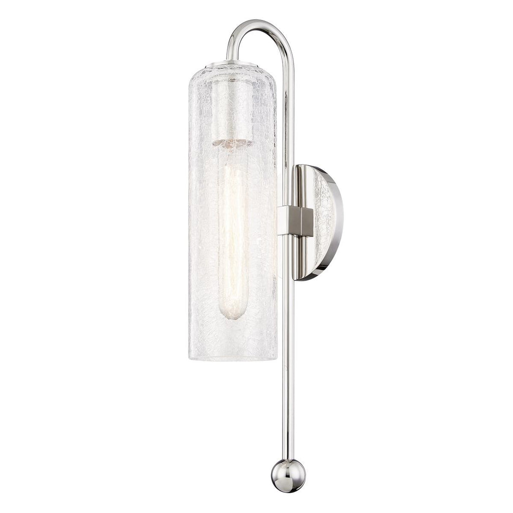 Mitzi Skye Polished Nickel 4.75W x 4.75L x 19H Wall Sconce