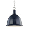 Mitzi Blair Polished Nickel/Navy 11W X 11L X 12.5H Pendant