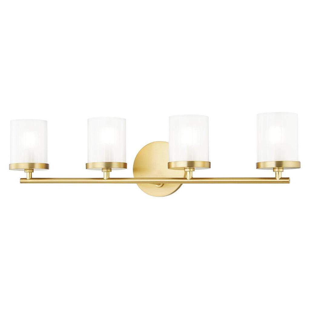 Mitzi Ryan Aged Brass 24.5W x 24.5L x 6.5H Wall Sconce