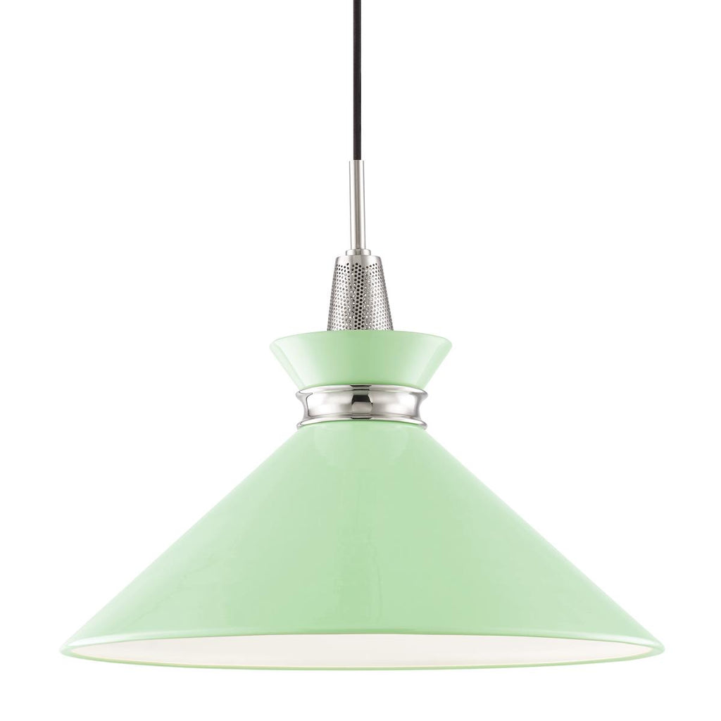 Mitzi Kiki Polished Nickel/mint 18W x 18L x 15.25H Pendant