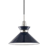 Mitzi Kiki Polished Nickel/Navy 14W X 14L X 13.25H Pendant