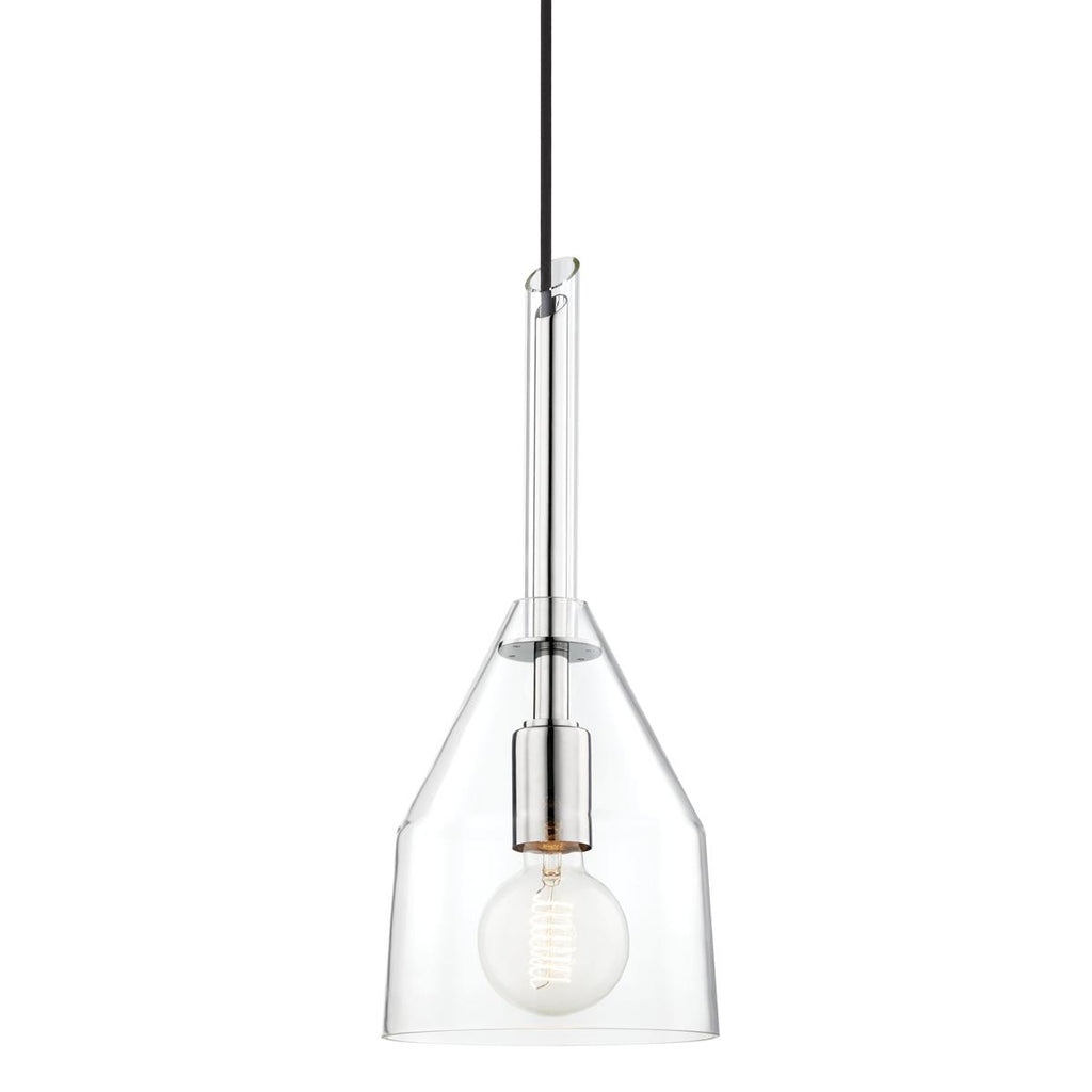 Mitzi Sloan Polished Nickel 7W x 7L x 17H Pendant