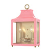 Mitzi Leigh Aged Brass/Pink 11.25W X 11.25L X 18.75H Wall Sconce