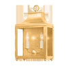 Mitzi Leigh Vintage Gold Leaf 11.25W X 22L X 18.75H Wall Sconce