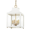 Mitzi Leigh Aged Brass/Soft Off White 11.25W X 11.25L X 18.75H Pendant